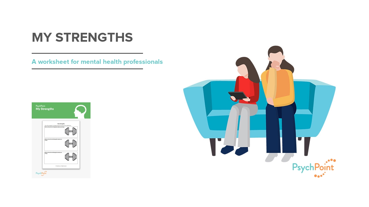 My Strengths Worksheet | PsychPoint