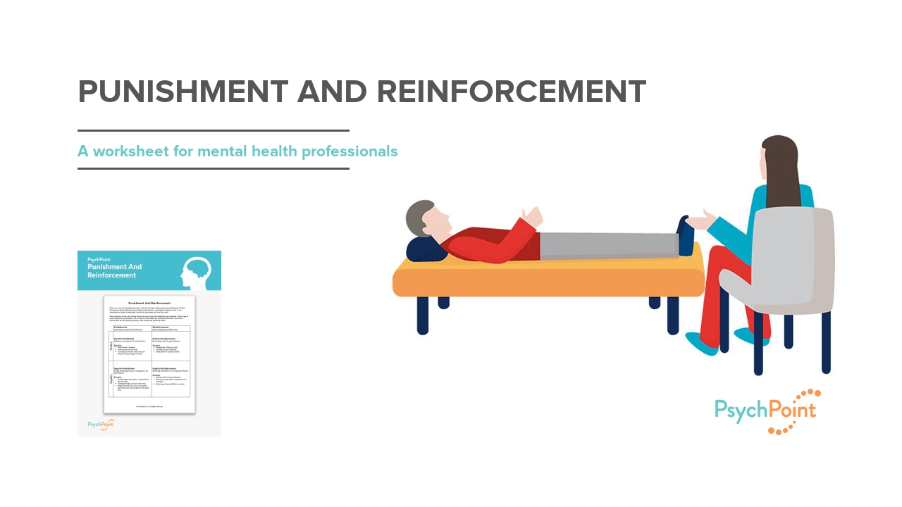 Punishment And Reinforcement Worksheet Psychpoint