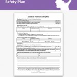Domestic Violence Safety Plan Worksheet