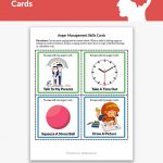 Anger Management Skill Cards Worksheet