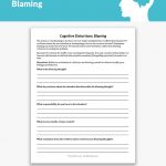 Cognitive Distortions: Blaming Worksheet