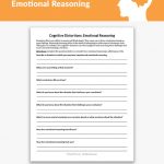 Cognitive Distortions: Emotional Reasoning Worksheet