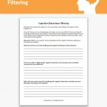 Cognitive Distortions: Filtering Worksheet