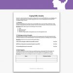 Coping Skills: Anxiety Worksheet