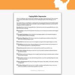 Coping Skills: Depression Worksheet