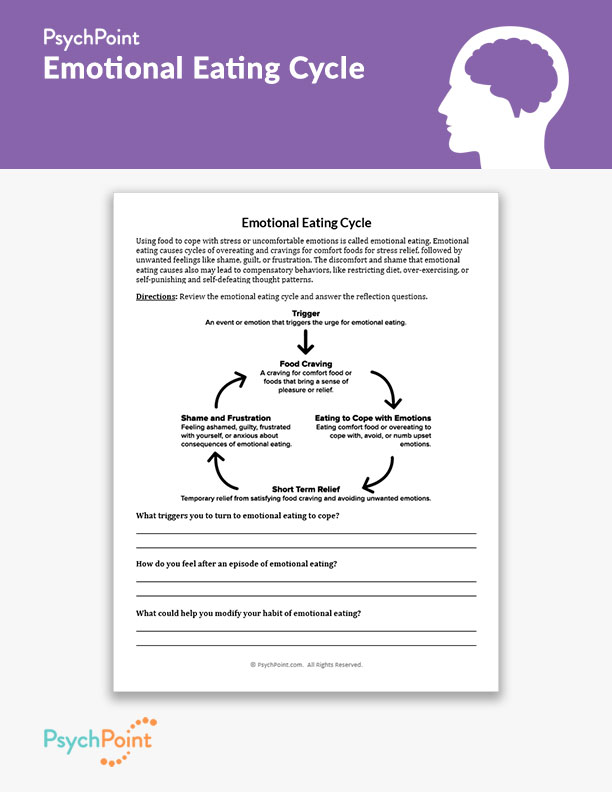 Emotional Eating Cycle Worksheet