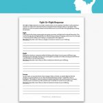 Fight-Or-Flight Response Worksheet