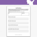 Goal Breakdown Worksheet