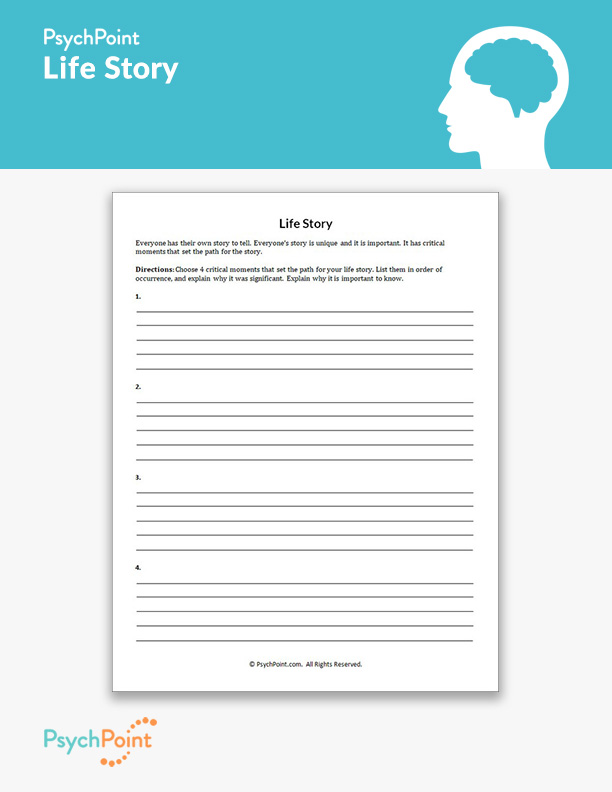 Life Story Worksheet