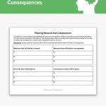 Planning Rewards And Consequences Worksheet