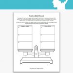 Positive Belief Record Worksheet