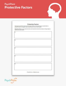 Protective Factors Worksheet