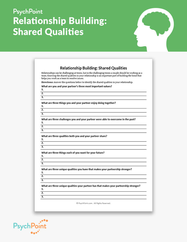 Relationship Building: Shared Qualities