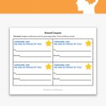 Reward Coupons Worksheet