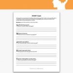 SMART Goals Worksheet