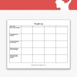 Thought Log Worksheet