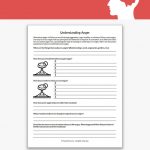 Understanding Anger Worksheet