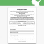 Understanding Anxiety Worksheet