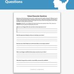 Values Discussion Questions Worksheet