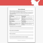 What Is Bullying? Worksheet