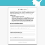 What Is Perfectionism? Worksheet